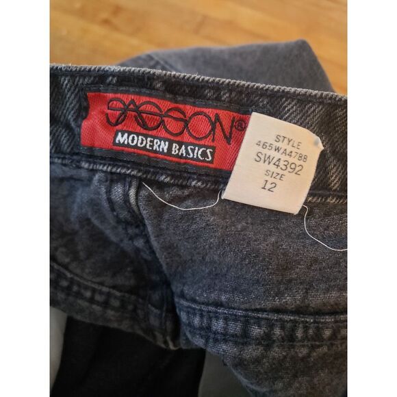 80s/90s Black Sasson‎ Jeans - Picture 4 of 6